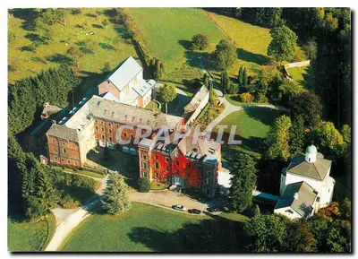 Castelo de Chevetogne — vista aérea — Editora Édith Till, Bruxelas, n° 34