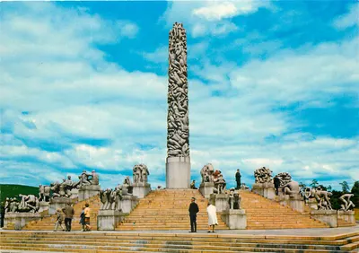 Monolite — Parque de Esculturas Vigeland — Grakko kortforlag A/S, n° 01/53
