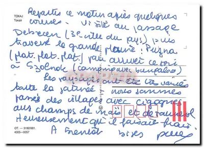Tokaï — Vista de vários locais de interesse — Verso