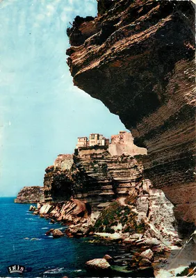 Bonifacio — vista delle scogliere — editore IRIS