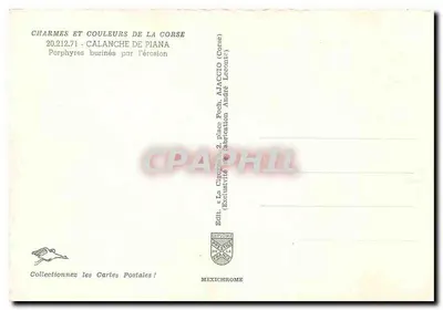 Calanche de Piana — Porfyry wyryte erozją — Iris — Rewers