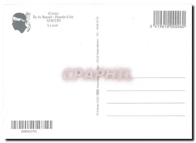 Ajaccio — Port — Wydawnictwo S.M.D. nr 2000410701 — Rewers