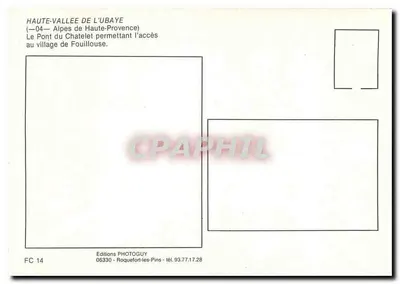 Most Chatelet — Wysoka Dolina Ubaye — Wydawnictwo PHOTOGUY — Rewers
