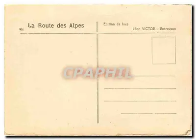 Entrevaux (B.A.) - Widok ogólny - Léon Victor — Rewers
