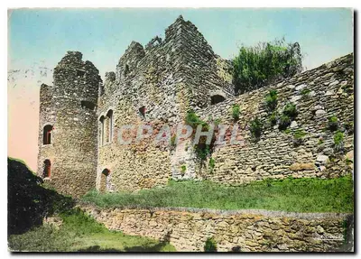 Ruínas do Castelo dos Senhores de Fos — XIIIº século — Edição 'LA CIGOGNE', André Leconte