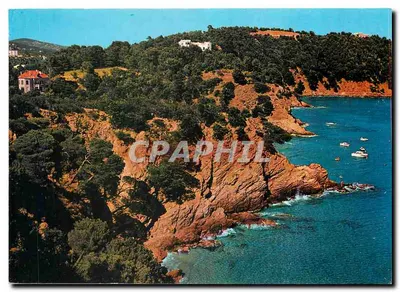 Calanques de Bon Porteau — Cavalaire-sur-Mer (Var) — Imprimeur Combier, Mâcon