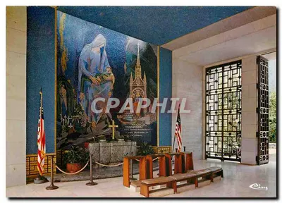 Capela do cemitério militar americano — Draguignan (Var) — Imprimeur Combier