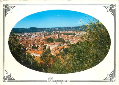 Draguignan — vista panorâmica — Edição Photogu — n° HJ 7