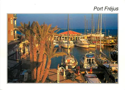 Porto de Fréjus — Fim do dia na Capitainerie — Edições S.A.R.O. n° 341961000060