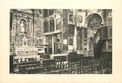 Santuário de N.-D. de Laghet (A.-M.) — A Capela — Os Artistas Poysegristas (P.-de-D.)