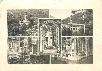 Santuário de Nossa Senhora de Laghet — vista composta — Les Artisans Paysagistes