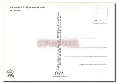 La Napoule (06-Alpes-Maritimes) — O Castelo — ELBE éditions — Verso
