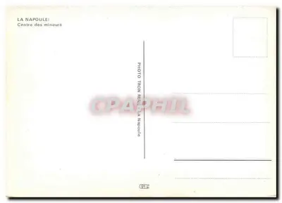Zamek w stylu umocnionym — La Napoule — Środek dla minorów — Rewers