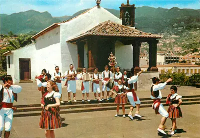 Funchal (Madeira) — Dança típica — Francisco Ribeiro, Rua Nova de S. Pedro, 27 — MAD 27