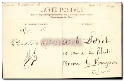 Rouen — O Palácio de Justiça — LL. — Verso