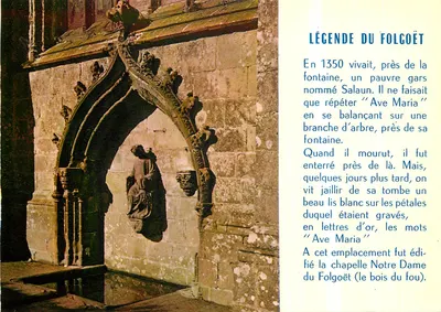 Lenda do Folgoët — Nossa Senhora de Folgoët — Éditions d'Art JOS