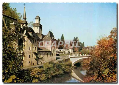 Bétharram — Santuário de Nossa Senhora, Mosteiro e Gave — Edit. P. Doucet, Lourdes