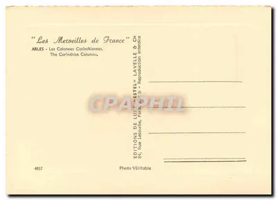 Arles — Kolumny korinthijskie — Estel — Rewers