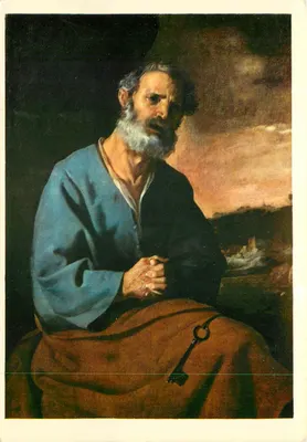 São Pedro — obra-prima do museu de Marselha — Zukbaran (1598-1664)