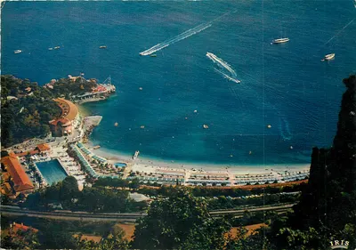 Praia e Piscina de Monte-Carlo — Vista geral — Edições HACHETTE