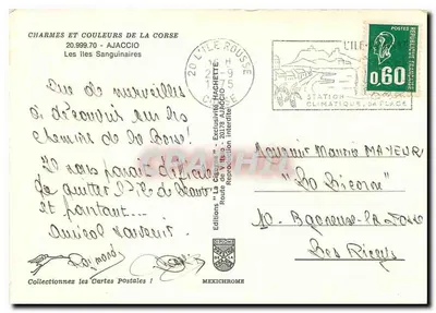 Le isole Sanguinaires — Corsica — Edizioni Mexichrome — Verso