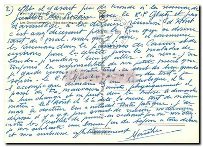 As Moças de Serre-Ponçon — Alta Valeira da Durance — Editor: Couleurs naturelles, Impressão na França — Verso