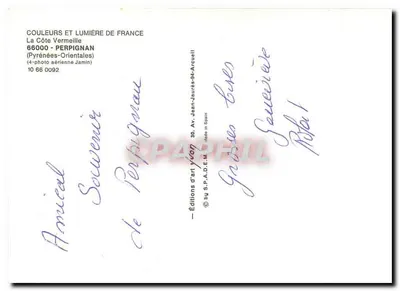 Perpignan — Vue générale et sites — Éditions d'art Yvon — Rewers