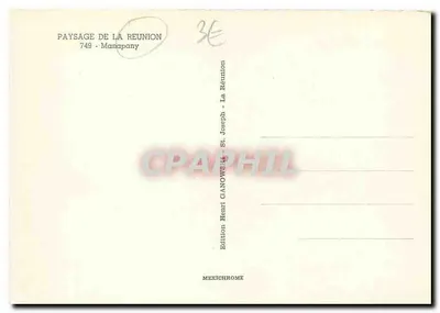 Pejzaż La Réunion — St. Joseph — Wydawnictwo Hari Canow — Rewers