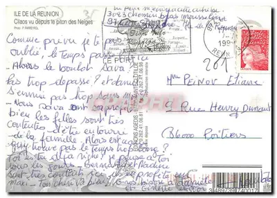 Cirque de Cilaos — La Réunion — Éditions Agésis — Rewers