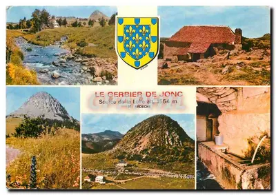 O Gerbier-de-Jonc — Fonte da Loire, 1554 m — Combier Imprimeur Mâcon