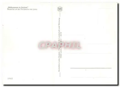 Lienz — Widok panoramiczny z zasnieżonymi górami — Werbehof Lüke Rubner, n° 2619 — Rewers