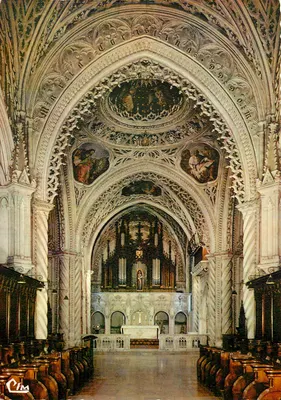 Abadia de HAUTECOMBE - 73 (Savoie) — Interior da Igreja — Cim