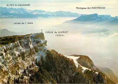 Croix du Nivolet — 1553 m — Ed. J. Cellard, Série X. 11947