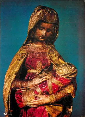 Virgem de Autun — Século XV — Edições e Impressões Combier / Mâcon