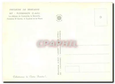 PLOUMANACH — panoramowy widok z lokalizacji wybrzeżnych — Éditions Jack, nr 827 — Rewers