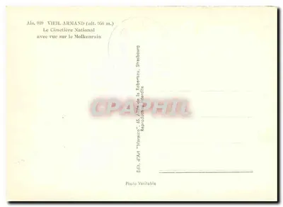 Stary Armand — Cmentarz Narodowy z widokiem na Molkenrain — Marasco — Rewers