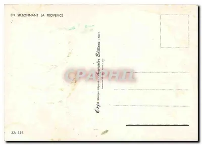 Most nad strumieniem — góry na tle — Wydawca: Érps-Aurucolor, seria ZA 125 — Rewers
