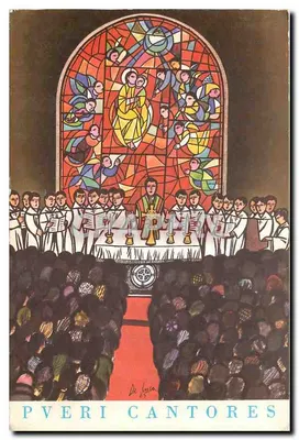 Pueri Cantores — Igreja com vitrais — De Luca