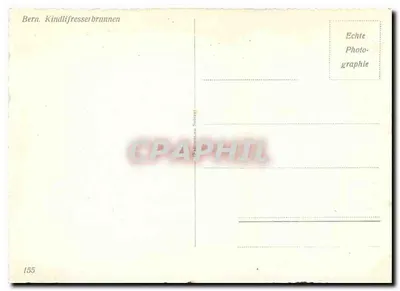 Bern. Fonte da Criança — editor Sittany, n° 155 — Verso