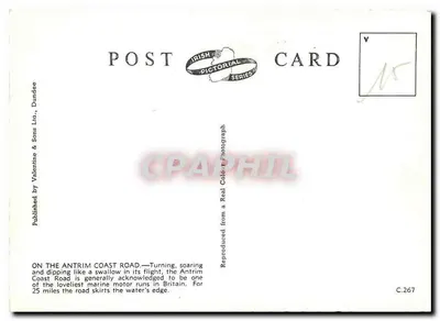 Antrim Coast Road — Antrim, Irlandia — seria obrazkowa irlandzka, C.267 — Rewers
