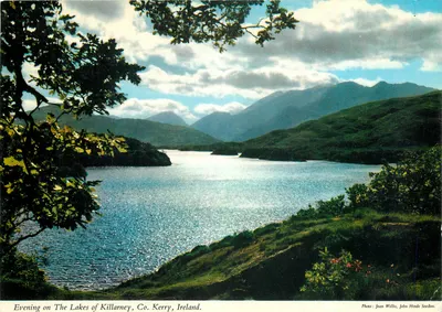 Noite nos Lagos de Killarney, Condado de Kerry, Irlanda — Foto: Joan Willis, John Hinde Studios