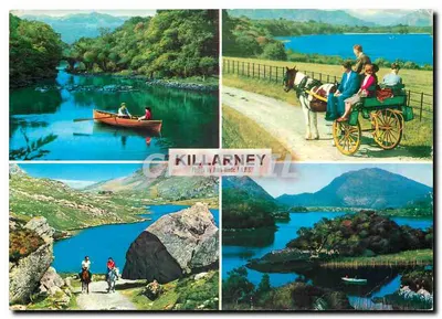 Killarney — paisagens e atividades — Fotos por John Hinde P.R.S.