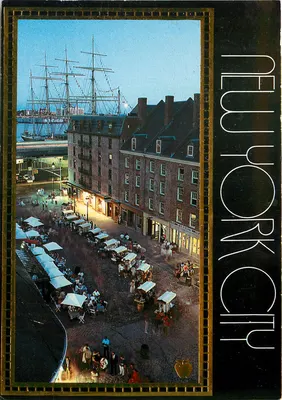South Street Seaport — New York City — Golden Apple Prints