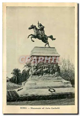 Roma — Pomnik Anita Garibaldi — wydawca nie widoczny