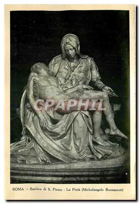 Roma - Basílica de S. Pedro - A Pietà (Michelangelo Buonarroti)