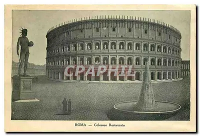 Roma — Coliseu Restaurado