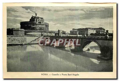 Rzym — Zamek i Most św. Anioła