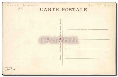La Cattedrale di ROUEN — La Cour d'Albâne — Série Haute Lime, n°76 — Verso