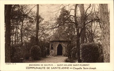 Ao redor de Saumur — Saint-Hilaire — Capela Saint-Joseph — Editor Angers É. O.