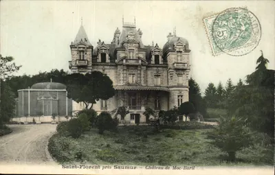 Saint-Florent perto de Saumur — Castelo de Moc-Baril — B.J.C., Paris